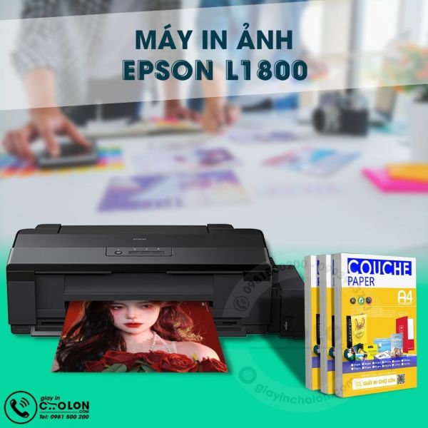 Máy in màu A3 Epson L1800