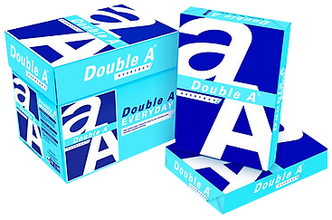 Giấy A4 Double A 70gsm - Mỏng 70gsm, lý tưởng cho in ấn hàng ngày, tiết kiệm chi phí.