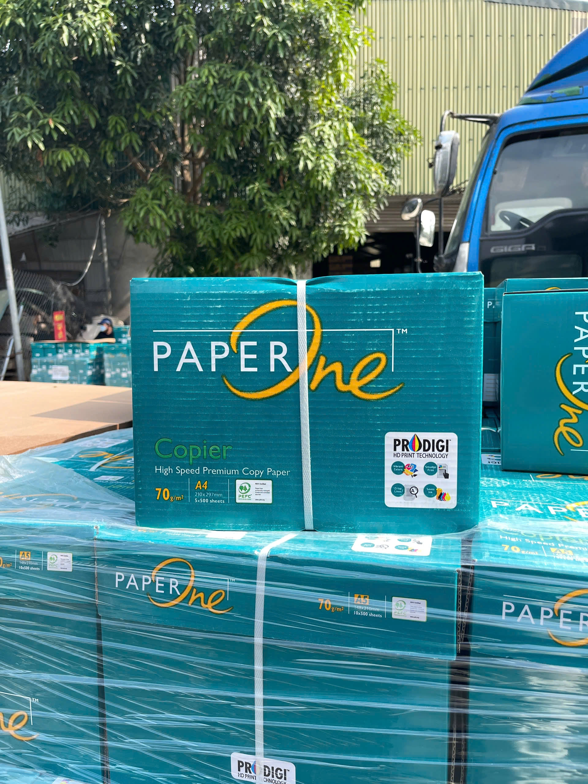 Giấy A4 Nghệ An Paper One