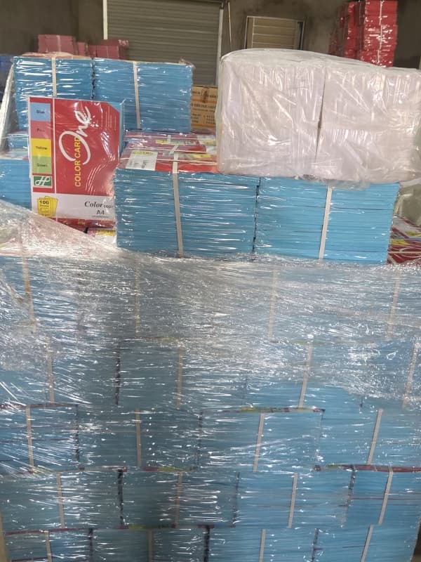 Tổng kho Giấy Hiếu Hưng bỏ sỉ giấy bìa màu One Nghệ An 4 màu đẹp nhất